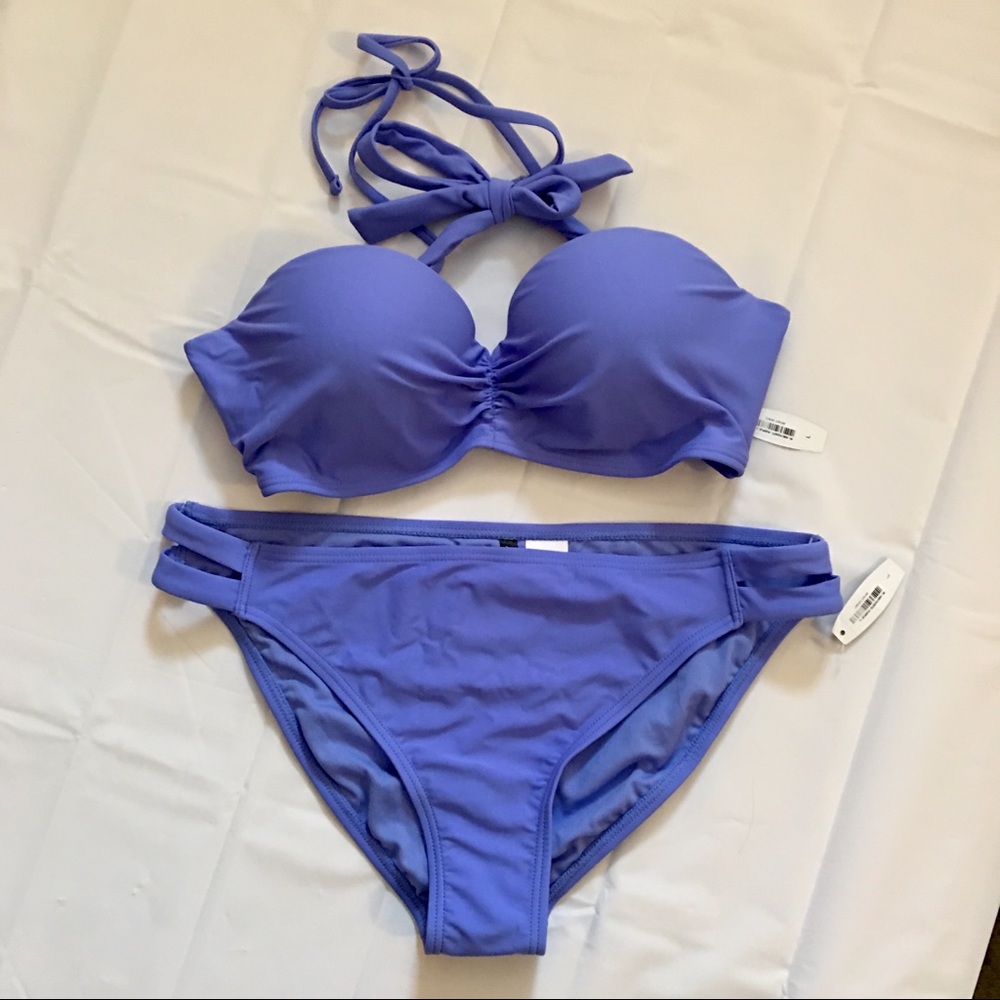 Adore Me NWT Purple Bikini Size Large